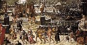 Antoine Caron The Triumph of Winter France oil painting artist